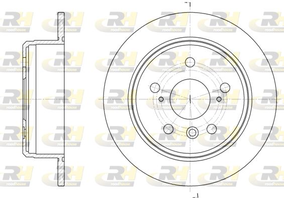 ROADHOUSE Тормозной диск 6904.00