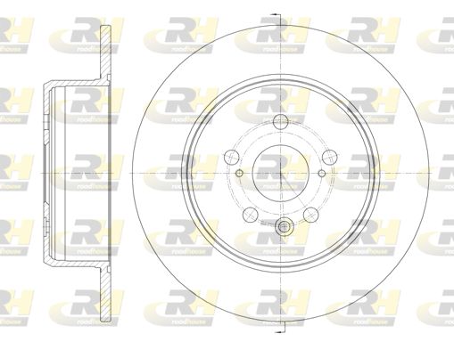 ROADHOUSE Тормозной диск 6910.00
