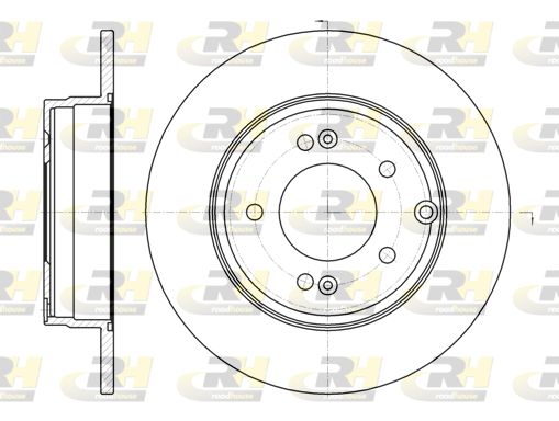 ROADHOUSE Тормозной диск 6989.00