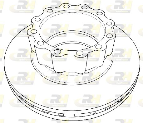 ROADHOUSE Bremžu diski NSX1229.20