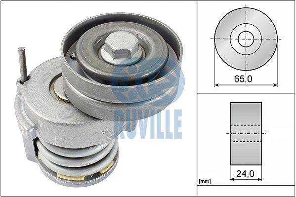 RUVILLE Spriegotājsvira, Ķīļrievu siksna 55778