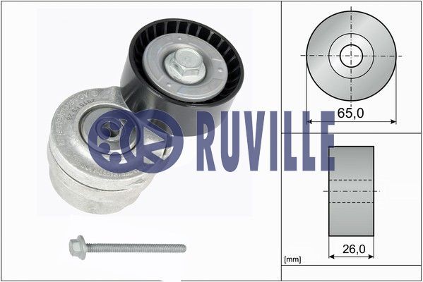 RUVILLE Spriegotājsvira, Ķīļrievu siksna 55872