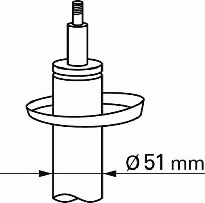 SACHS Amortizators 100 456