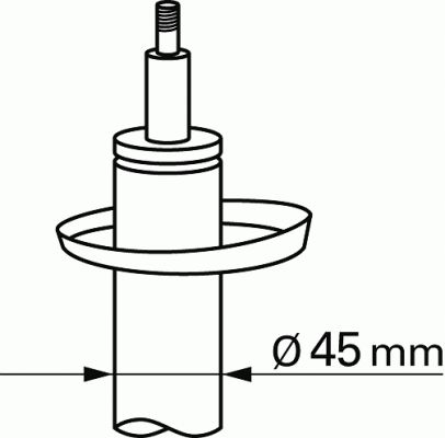 SACHS Amortizators 100 572