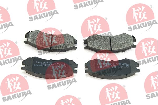 SAKURA Комплект тормозных колодок, дисковый тормоз 600-10-4090