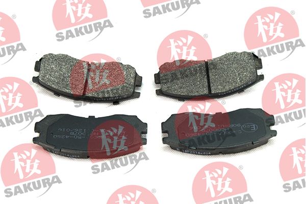 SAKURA Комплект тормозных колодок, дисковый тормоз 600-50-4260