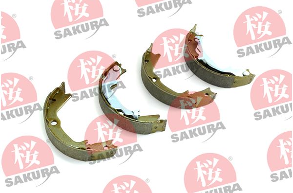 SAKURA Комплект тормозных колодок, стояночная тормозная с 602-05-4680