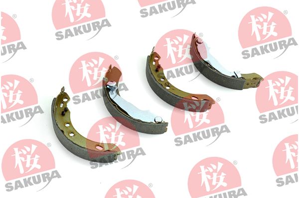 SAKURA Комплект тормозных колодок 602-10-4037