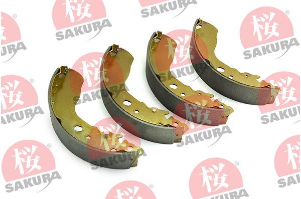 SAKURA Комплект тормозных колодок 602-80-7070