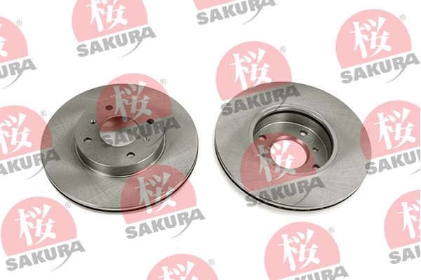 SAKURA Тормозной диск 604-10-4145
