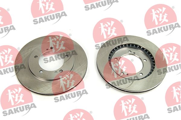 SAKURA Тормозной диск 604-80-7005