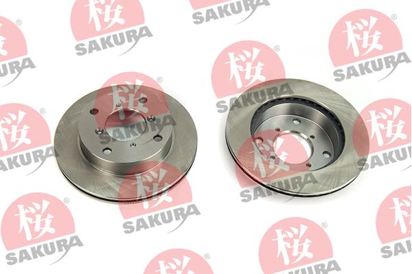 SAKURA Тормозной диск 604-80-7020