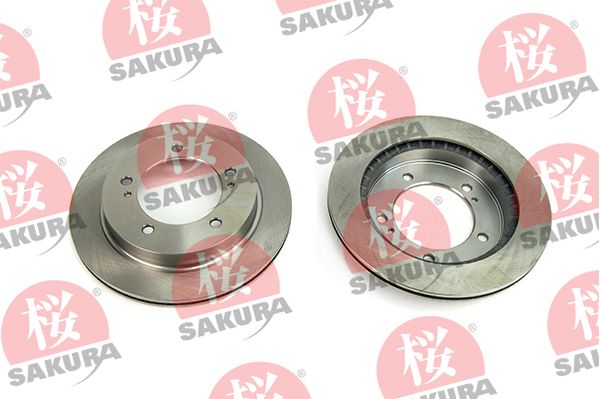 SAKURA Тормозной диск 604-80-7033