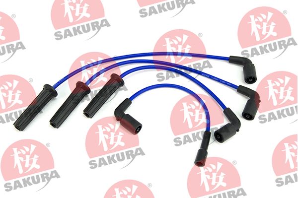 SAKURA Комплект проводов зажигания 912-00-8380 SW