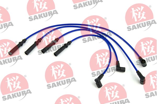 SAKURA Комплект проводов зажигания 912-30-3651 SW