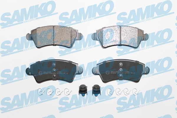 SAMKO Комплект тормозных колодок, дисковый тормоз 5SP1105