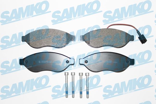 SAMKO Комплект тормозных колодок, дисковый тормоз 5SP1287