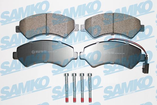 SAMKO Комплект тормозных колодок, дисковый тормоз 5SP1288