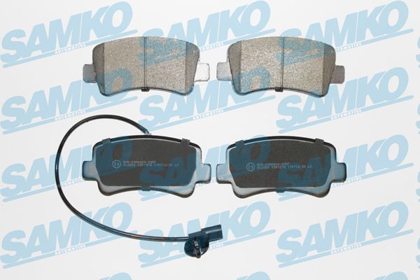 SAMKO Комплект тормозных колодок, дисковый тормоз 5SP1578