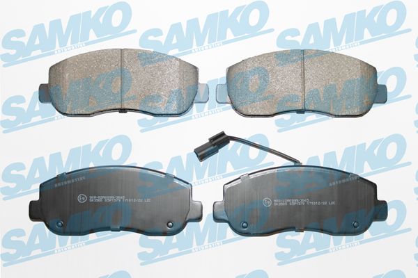SAMKO Комплект тормозных колодок, дисковый тормоз 5SP1579