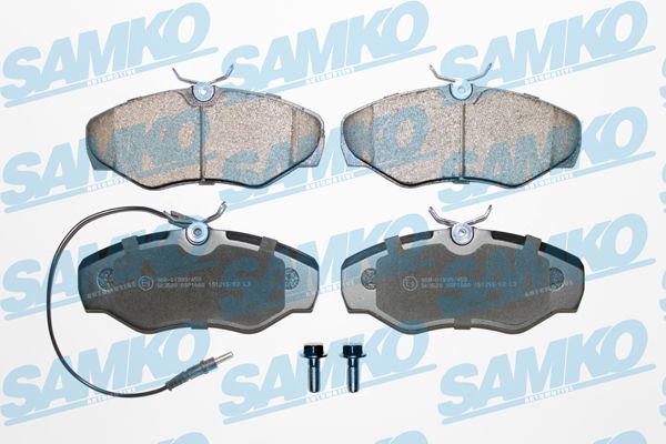 SAMKO Комплект тормозных колодок, дисковый тормоз 5SP1660