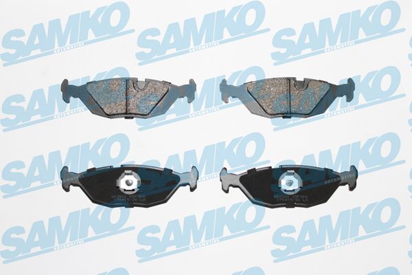 SAMKO Комплект тормозных колодок, дисковый тормоз 5SP306