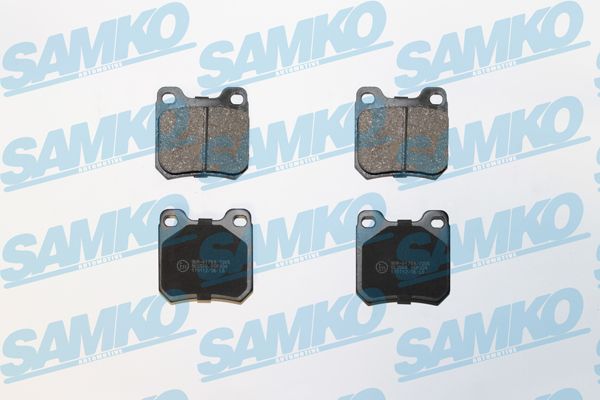 SAMKO Комплект тормозных колодок, дисковый тормоз 5SP334