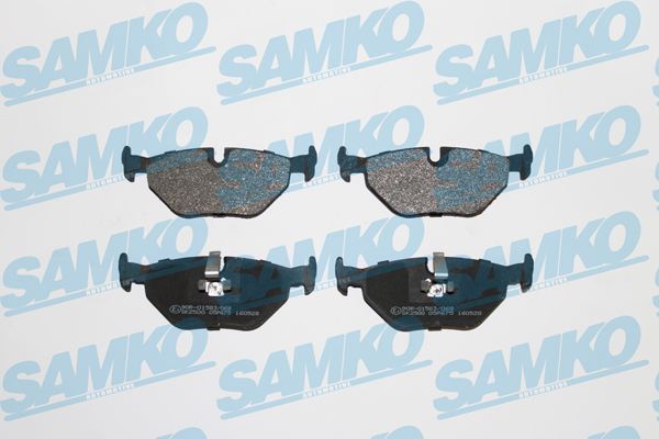 SAMKO Комплект тормозных колодок, дисковый тормоз 5SP675