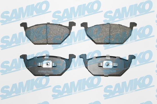 SAMKO Комплект тормозных колодок, дисковый тормоз 5SP730