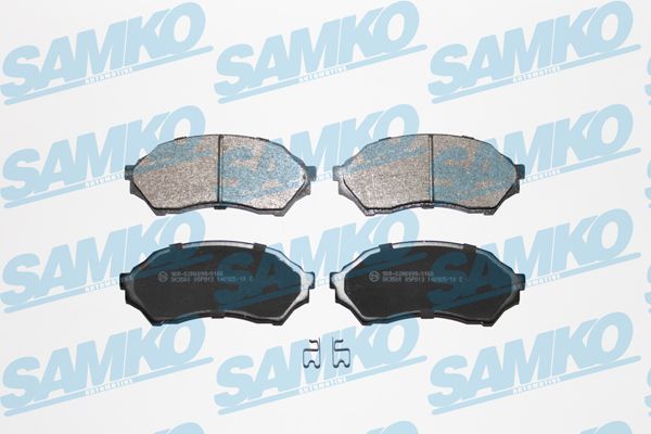 SAMKO Комплект тормозных колодок, дисковый тормоз 5SP813