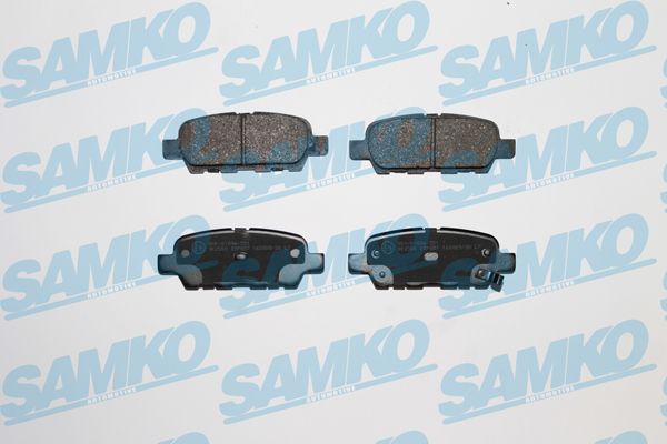 SAMKO Комплект тормозных колодок, дисковый тормоз 5SP857