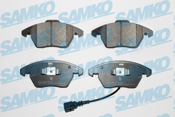 SAMKO Комплект тормозных колодок, дисковый тормоз 5SP866