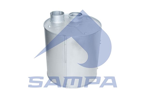 SAMPA Vidējais-/Gala izpl. gāzu trokšņa slāpētājs 050.450
