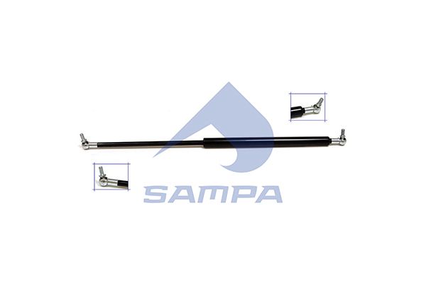SAMPA Газовая пружина, крышка багажник 100.123
