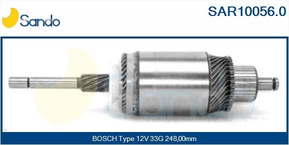 SANDO Якорь, стартер SAR10056.0