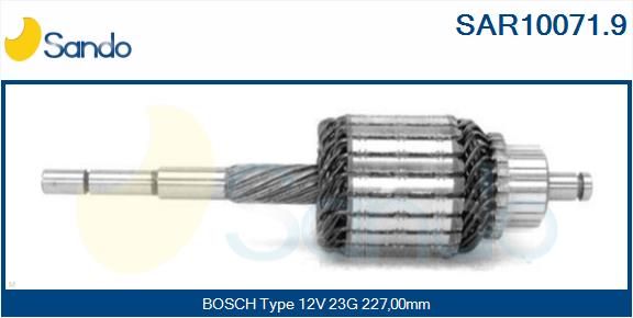 SANDO Якорь, стартер SAR10071.9