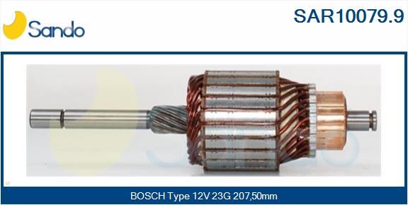 SANDO Якорь, стартер SAR10079.9