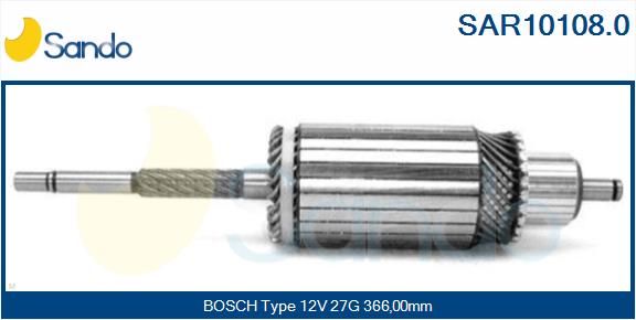 SANDO Якорь, стартер SAR10108.0