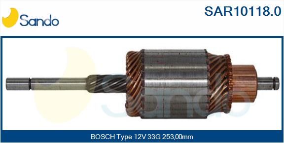 SANDO Enkurs, Starteris SAR10118.0