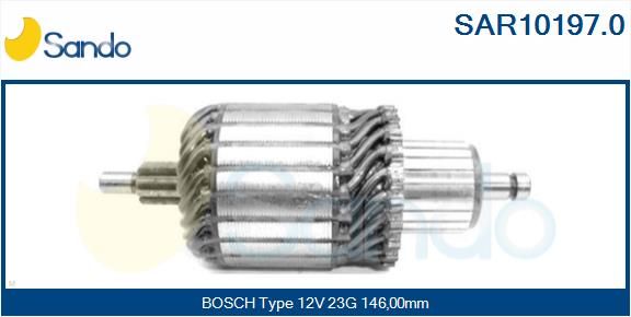 SANDO Enkurs, Starteris SAR10197.0