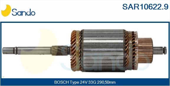 SANDO Якорь, стартер SAR10622.9