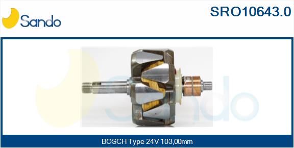 SANDO Ротор, генератор SRO10643.0