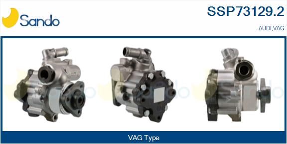 SANDO Гидравлический насос, рулевое управление SSP73129.2