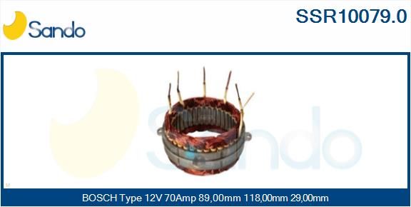 SANDO Статор, генератор SSR10079.0