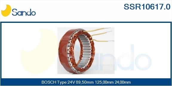 SANDO Статор, генератор SSR10617.0
