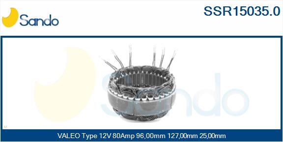 SANDO Статор, генератор SSR15035.0