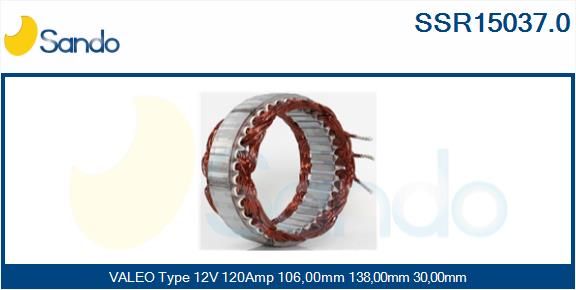 SANDO Статор, генератор SSR15037.0