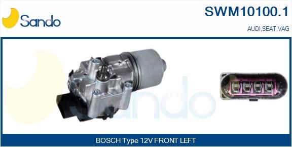 SANDO Двигатель стеклоочистителя SWM10100.1