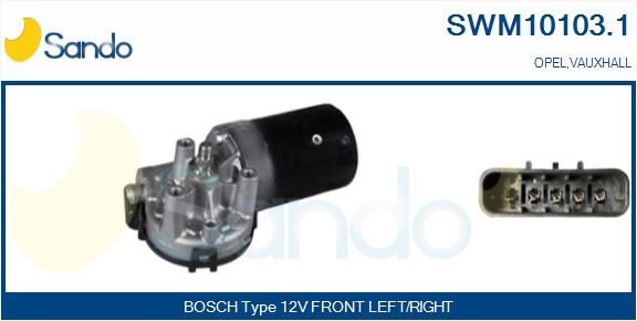 SANDO Stikla tīrītāju motors SWM10103.1