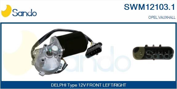 SANDO Stikla tīrītāju motors SWM12103.1